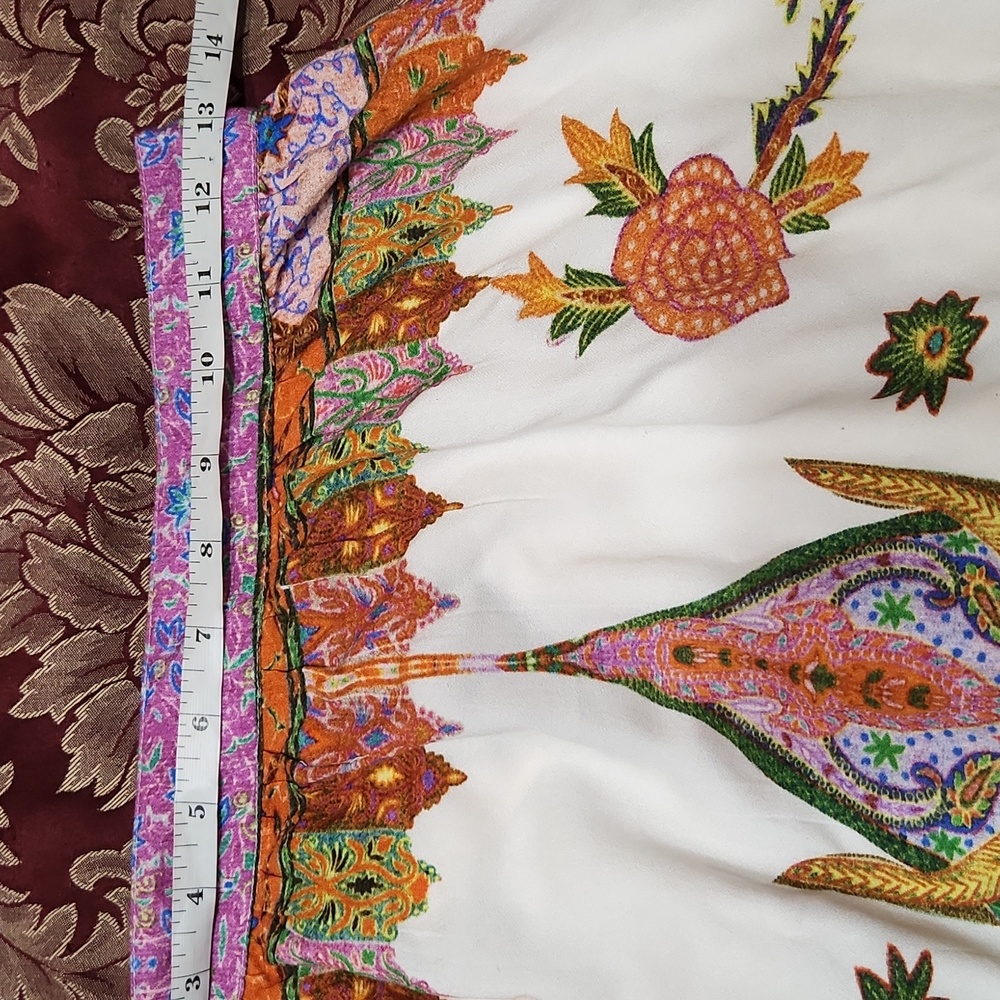 Free People Devansh Skirt in Kali Print Small - Picture 4 of 10